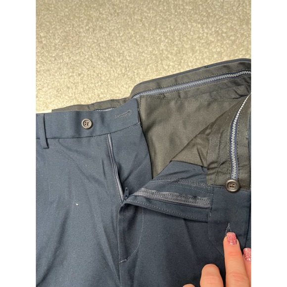 Dockers Navy Golf Performance Pleated Pant 34x30 - Picture 5 of 6